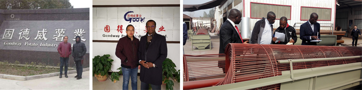 Cassava starch processing machine