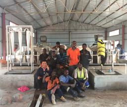 Zambia 200Tons/day Input Cassava Starch Processing Line