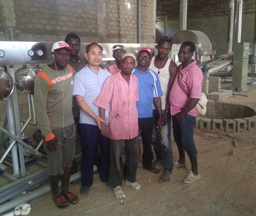 Gambia 30Tons/day Input Tapioca Starch Processing Plant